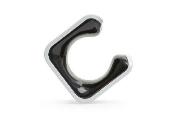 Uchwyt ścienny na rower HORNIT CLUG Roadie biało-czarny S (23-32 mm) - wieszak na rower szosowy - obrazek 4