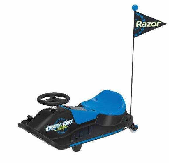 Gokart elektryczny Razor Crazy Cart Shift 2.0 - stabilny pojazd dla dzieci
