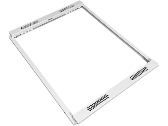 Szafa wisząca 19" 9U 600x500, niedzielona, DRZWI METALOWE jednoskrzydłowe, tył osłona pełna, osłony boczne ruchome perforowane, kolor szary, 4 belki, FLAT PACK ALANTEC - obrazek 2