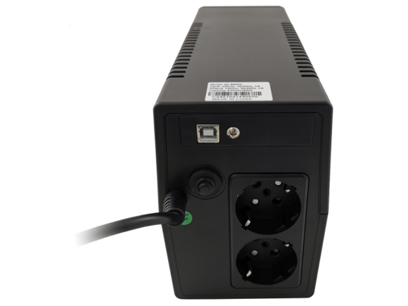 Zasilacz awaryjny UPS 650VA 360W 12V 7AH typu Line-Interactive AVR AVIZIO POWER - obrazek 2