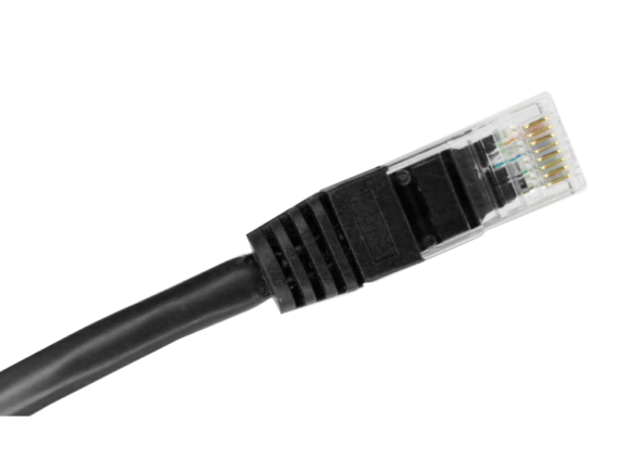 Patch-cord U/UTP kat.6A LSOH 2.0m czarny ALANTEC - obrazek 2