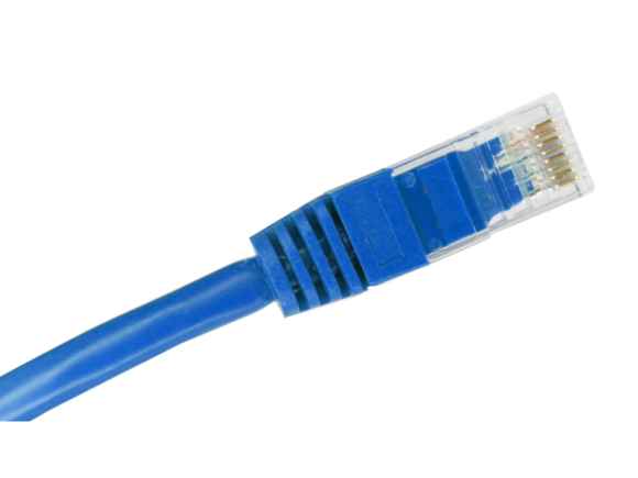 Patch-cord U/UTP kat.6A LSOH 2.0m niebieski ALANTEC - obrazek 2
