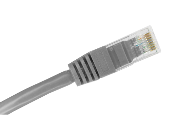 Patch-cord U/UTP kat.6A LSOH 0.25m szary ALANTEC - obrazek 2