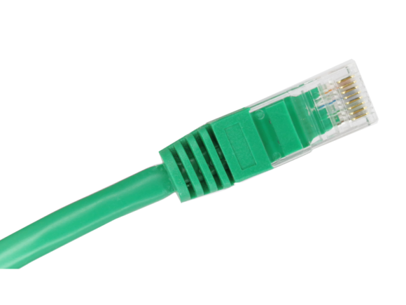 Patch-cord U/UTP kat.6 PVC 2.0m zielony ALANTEC - obrazek 2
