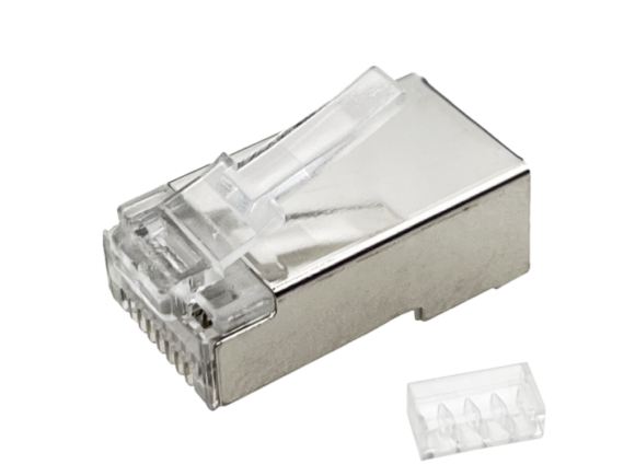 Wtyk RJ45 STP kat.6 na linkę (op. 100 szt.) ALANTEC - obrazek 2