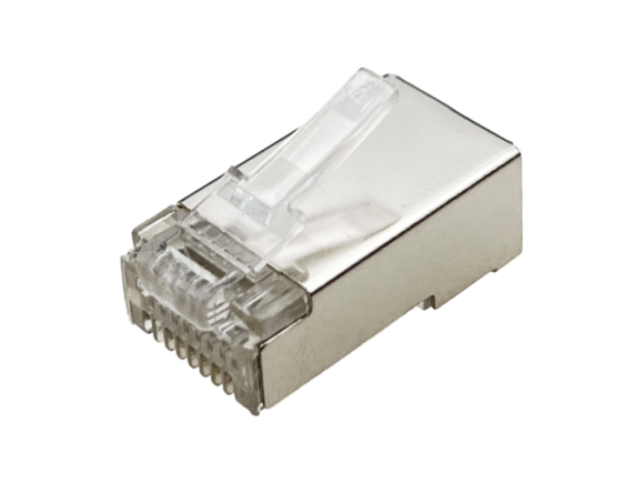 Wtyk przelotowy RJ45 STP kat.6 (op.100 szt) ALANTEC - obrazek 2