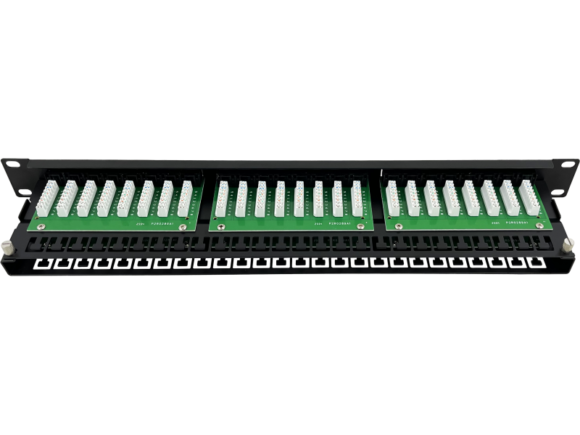 Patch panel OPTIMUM UTP kat.6 48 portów LSA 1U ALANTEC - obrazek 3