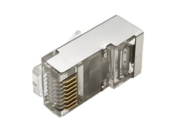 Wtyk przelotowy RJ45 STP kat.6 (op.100 szt) ALANTEC - obrazek 3