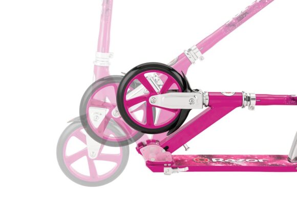 RAZOR hulajnoga A5 Lux Pink 13073064 duże koła - obrazek 6