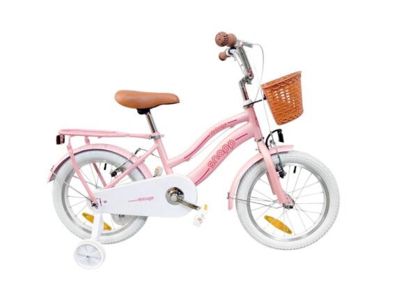 Rower dziecięcy Snapp Bike Vintage 16"  różowy - obrazek 6