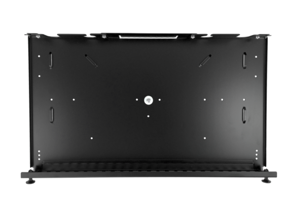 Przełącznica światłowodowa 24xSC duplex / 24xLC quad 19" 1U z płytą czołową oraz akcesoriami montażowymi (dławiki, opaski), wysuwalna ALANTEC - obrazek 4