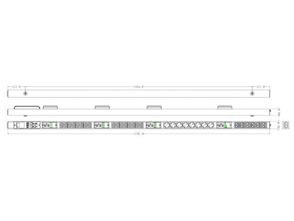 Zarządzalna listwa zasilająca 1f - 16 x IEC C13 + 6 x IEC C19 + 8 x CEE 7/5, pełna kontrolę i zarządzanie zasobami sprzętowymi online AVIZIO POWER - obrazek 4