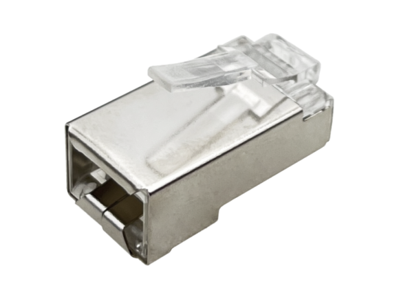 Wtyk przelotowy RJ45 STP kat.5e (op.100 szt) ALANTEC - obrazek 4