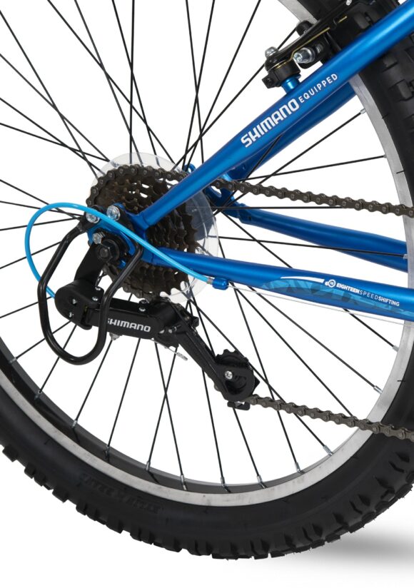 Huffy Rower górski MTB EXTENT 24" Niebieski dla dzieci i młodzieży 8-12 lat - obrazek 2