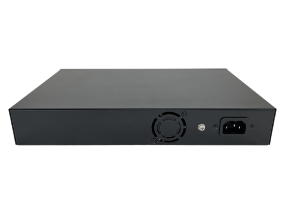 Niezarządzalny przełącznik (switch) 18xRJ45 - 16 portów RJ45 PoE+ 100Mb/s + 2 porty RJ45 Uplink 1Gb/s (budżet mocy 150W) AVIZIO - obrazek 5