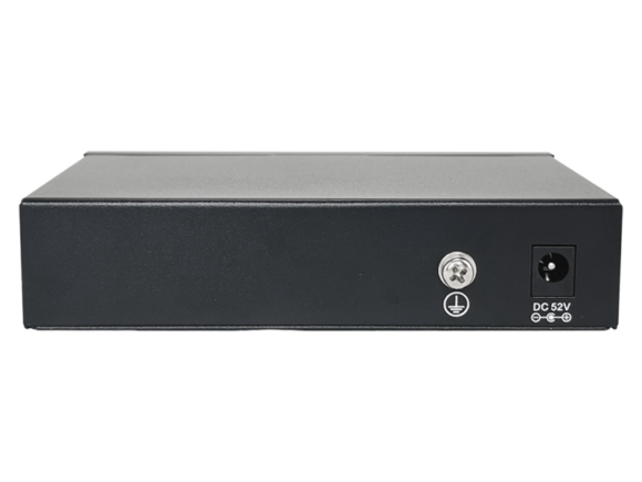 Niezarządzalny przełącznik (switch)  6xRJ45 - 4 porty RJ45 PoE+ 1Gb/s + 2 porty RJ45 Uplink 1Gb/s (budżet mocy 60W) AVIZIO - obrazek 5