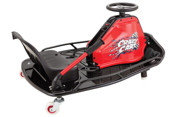 Gokart elektryczny Razor Crazy Cart - szybki i zwrotny pojazd dla dzieci i młodzieży - obrazek 6