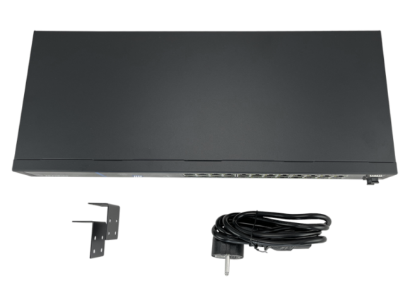 Niezarządzalny przełącznik (switch) 24 porty RJ45 PoE+ 1Gb/s + 2 porty SFP Uplink 1Gb/s (budżet mocy 250W) AVIZIO - obrazek 6