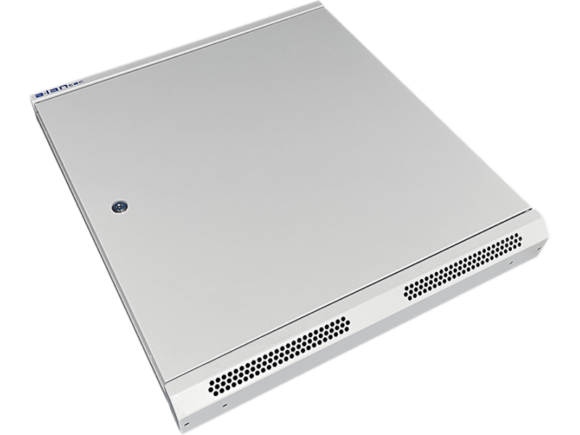 Szafa wisząca 19" 9U 600x500, niedzielona, DRZWI METALOWE jednoskrzydłowe, tył osłona pełna, osłony boczne ruchome perforowane, kolor szary, 4 belki, FLAT PACK ALANTEC - obrazek 8
