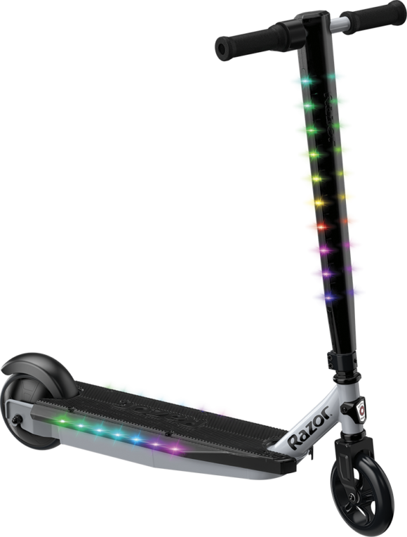 Hulajnoga elektryczna RAZOR E90 PowerCore Lightshow - lekka, podświetlany podest, atrakcyjny design - obrazek 2