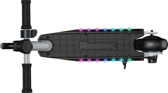 Hulajnoga elektryczna RAZOR E90 PowerCore Lightshow - lekka, podświetlany podest, atrakcyjny design - obrazek 6