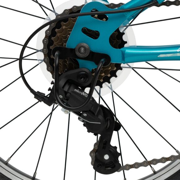 Huffy Rower górski MTB EXTENT 20" Niebieski dla dzieci 6-9 lat amortyzator - obrazek 6