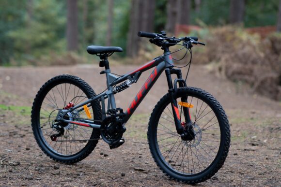 Rower górski MTB Huffy MARKER 24" Srebrny dla dzieci, chłopców 8-12 lat - obrazek 7