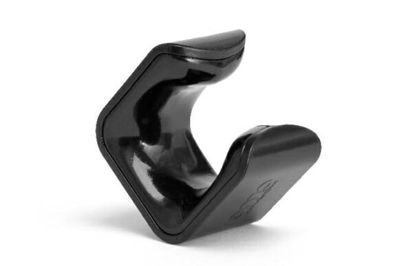Uchwyt ścienny na rower HORNIT CLUG Roadie czarno-czarny S (23-32 mm) - kompaktowy uchwyt szosowy - obrazek 3
