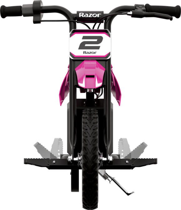 Motocykl elektryczny Razor MX125 Dirt Rocket różowy - off-road dla dzieci - obrazek 4