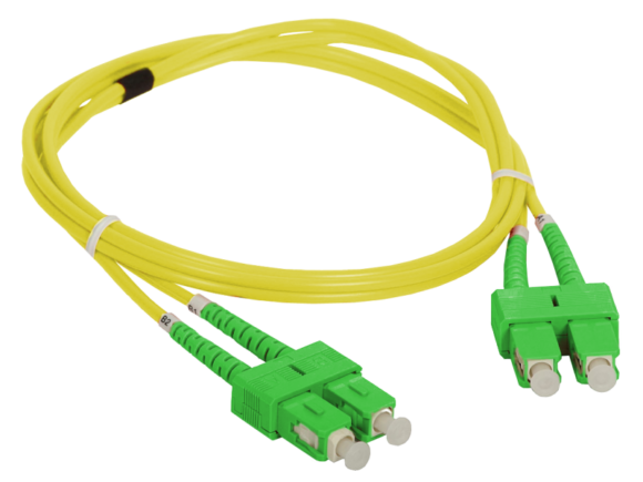 Patch cord SM SC/APC-SC/APC duplex 9/125 2.0m ALANTEC