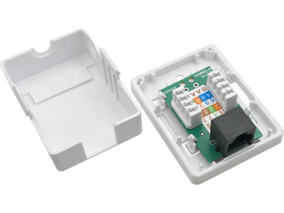 Gniazdo natynkowe UTP kat.5e 1xRJ45 ALANTEC