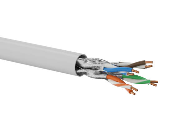 Kabel U/FTP kat.6A LSOH 4x2x23AWG B2ca 500m - (10Gb/s) 25 lat gwarancji, badanie jako?ci laboratorium INTERTEK (USA) ALANTEC