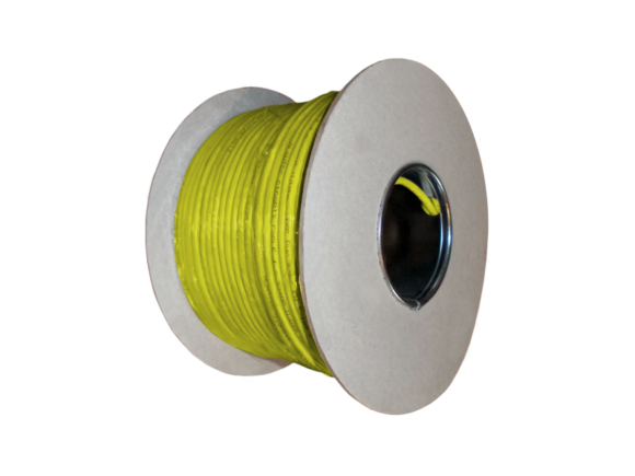 Kabel U/UTP typu linka kat.5e PVC 4x2x26/7AWG 100m żółta ALANTEC