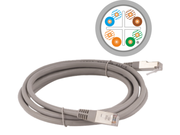 Patch-cord F/UTP kat.6 PVC 7.0m ALANTEC