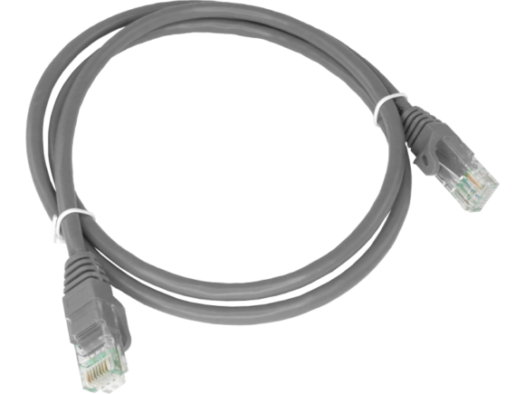 Patch-cord U/UTP kat.6A LSOH 0.25m szary ALANTEC