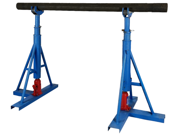 Podstawki do bębna kablowego z ładownością 5000kg (5T) Q-LANTEC