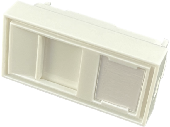 Adapter 22.5x45 z przesłoną ALANTEC