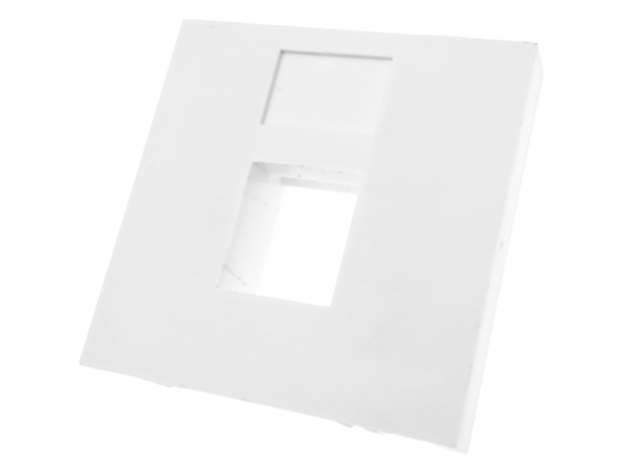 Adapter 45x45 1xRJ45 (płaski) ALANTEC