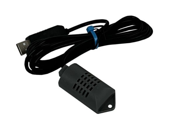 Czujnik temperatury i wilgotności USB - przewód 2m AVIZIO POWER