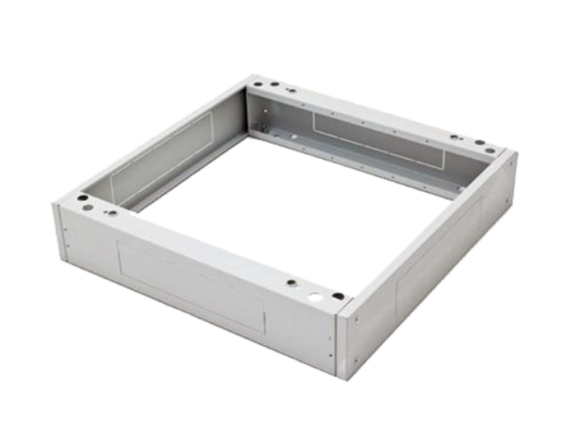Cokół do szaf zewnętrznych 19", szer. 600 x głęb. 450 mm x wys. 100mm, kolor szary ALANTEC
