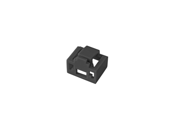 Blokada gniazda RJ45 przed nieautoryzowanym wpięciem, kolor czarny (opakowanie 24 szt. + klucz) ALANTEC