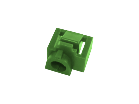Blokada gniazda RJ45 przed nieautoryzowanym wpięciem, kolor zielony ALANTEC