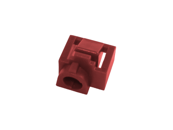 Blokada gniazda RJ45 przed nieautoryzowanym wpięciem, kolor czerwony ALANTEC