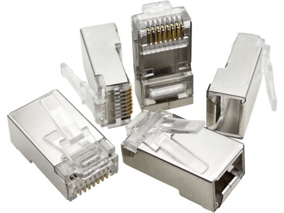 Wtyk RJ45 STP kat.6 na linkę (op. 100 szt.) ALANTEC