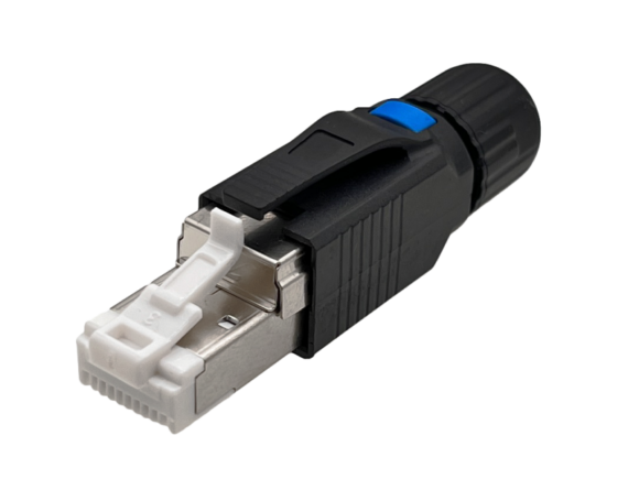 Wtyk RJ45 STP kat.6A 10G POE+, MPTL, beznarzędziowy na "gruby" drut 22-24 AWG ALANTEC