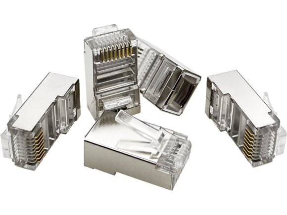 Wtyk przelotowy RJ45 STP kat.5e (op.100 szt) ALANTEC