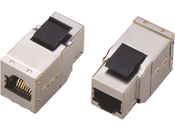 Łącznik RJ45-RJ45 do panela STP kat.6A ALANTEC