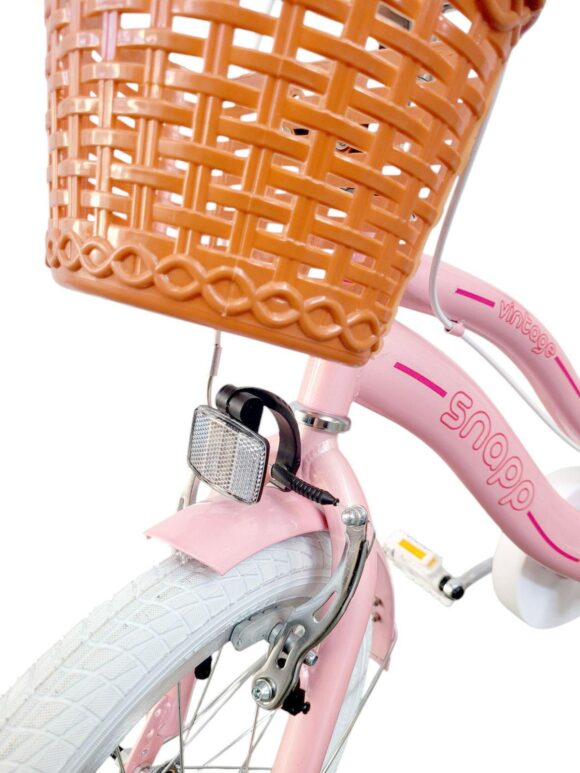 Rower dziecięcy Snapp Bike Vintage 16"  różowy - obrazek 8