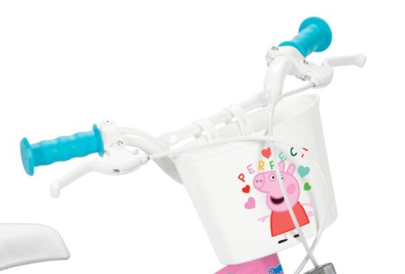 Rower dziecięcy 12" Świnka Peppa różowa  1295 TOIMSA - obrazek 2