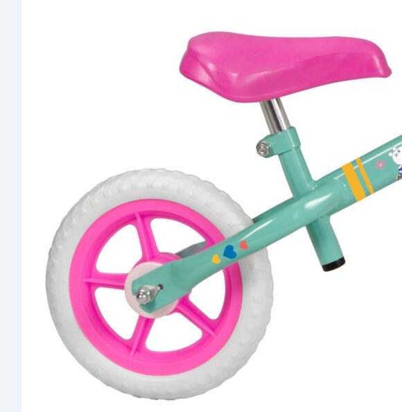 Rowerek biegowy 10" Świnka Peppa zielony 198 Green TOIMSA - obrazek 3